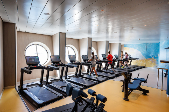 Royal Caribbean’s Utopia of the Seas, the ultimate short getaway, features an unmatched combination of experiences for everyone and any vibe. The Vitality Spa and Fitness Center is a full-scale gym decked out with state-of-the-art equipment and a lineup of workout classes.
Credit: sbw-photo